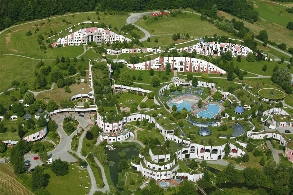 Rogner Bad Blumau - spa комплекс от австрийского Гауди